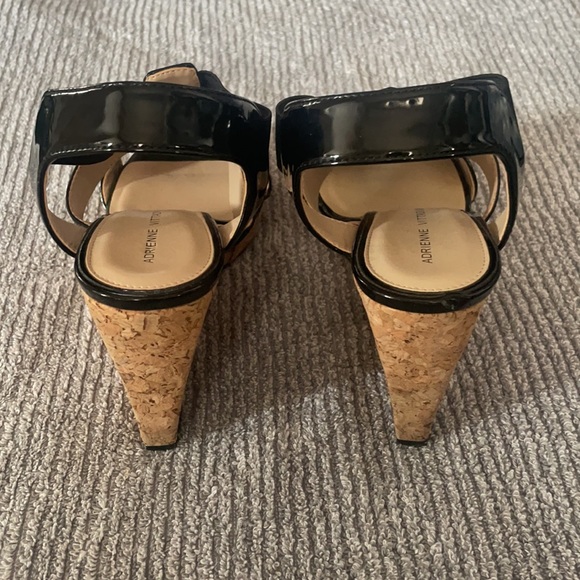 Adrienne vittadini cork wedge shoes women’s 7.5 - Picture 4 of 6